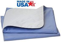 80 x 36 inches Big Size Washable Bed Pad / 3XL Incontinence Underpad - Mattress Protector - Blue