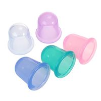 ROSENICE Cupping Massage Silicone Body Cupping Therapy Pain Relief Tight Muscles Massage (5 Colors)