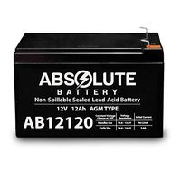 AB12120 12V 12AH F2 Replacement Battery for Pride Mobility Go Go Scooter