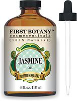 Jasmine Oil 4 fl. oz. with a Glass Dropper - Premium Quality & Therapeutic Grade - Ideal for Aromatherapy & Maintaining Healthy Skin