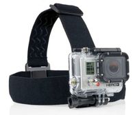 ProGear Adjustable Elastic Strap Head Mount With Anti-Slide For GoPro Hero 4/3+/3/2/1