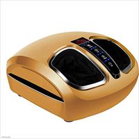ZH Electric Foot Massage Machine, Foot Bottom Massager Home Foot Massager (Color : Yellow)