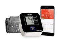 A&D Medical Upper Arm Blood Pressure Monitor with Bluetooth and Medium Cuff (UA-651BLE)