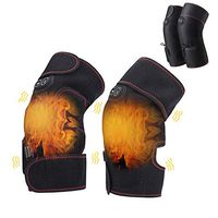 Knee Heating Wrap Knee Support for Arthritis Heated Knee Brace Wrap Thermal Therapy Knee Brace Wrap for Pain Relief (1pair)