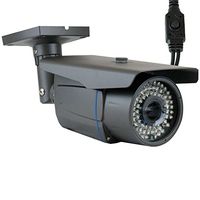 GW Security VDG400WHD 1200TVL 1/3-Inch Color Sony CMOS Outdoor Security Camera with 2.8-12 mm Manual Zoom Lens for Analog Surveillance System