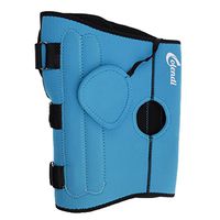 Orthotics Adjustable Leg Correction Belt O/X-Type Knock Knee Bowlegs Corrector Band for 57-90Kg Adult Teens - Blue