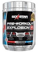 Six Star Explosion Pre Workout, Powerful Pre Workout Powder with Extreme Energy, Focus and Intensity, Icy Rocket Freeze, 30 Servings