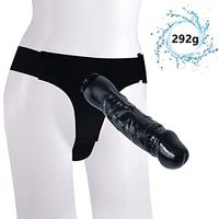 11.4 Inch D'i-dlo Lifelike Texture Female Utensils Adjustable Plus Size Waist Super Soft Strápon for Coúples Sèx Wearable Strap On Panties for Péggîng Hollow Role Play for Women Pleasure Women Underwe