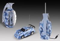 2.7" Mini RC Camouflage Grenade Car MC98 Blue Hobbies Hobby Present Gift Game