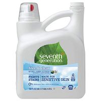 SEV22803 - Size : 150 oz. - Seventh Generation Free and Clear Natural 2X Concentrate Laundry Detergent - Each