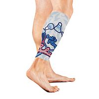 Calf Guard Sleeves Sport Shuttlecock and Badminton Racket Sports Calves Guards Sleeves for Running, Basketball, Baseball, Football