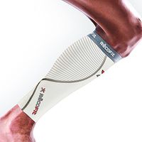 RecoFit Calf Compression Sleeve (White, X-Large)
