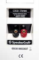 SpeakerCraft OE6-Three Outdoor Speaker - Each (White)