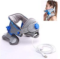 Cervical Neck Traction Device -Inflating Neck Stretcher, for Neck Pain, Neck Stiffness Decompression -Overdoor/Home Use-Durable Well Support Neck Spine Collar