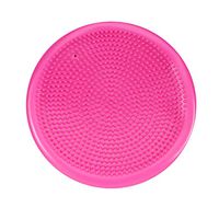 LIOOBO Balance Disc Wobble Cushion Thicken Inflated Round Foot Massage Mat Toe Pressure Plate Seat Cushion Pad for Kids Adults Workout Therapy Fitness Exercise (Random Color)