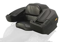 Black Boar ATV Rear Storage Box and Lounger-Integrated Lock Helps Deter Theft-Mounting Hardware Included-Easily Mountable to Most Tubular Racks (66010)