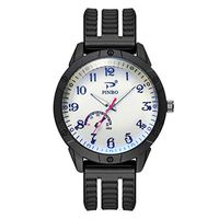 Mens Watches,Fxbar Unique Rubber Strap Analog Wrist Watch Fashion Youth Bracelet Watches Dress Watch(A)