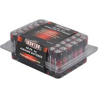 Ironton AA IRT Alkaline Batteries - 48-Pk.