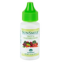 SunSmile Fruit & Vegetable Rinse, 1 fl. oz. Bottle