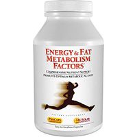 Andrew Lessman Energy & Fat Metabolism Factors 360 Capsules - Promotes Optimum Fat Burning and Energy Metabolism, with Carnitine, Green Tea, Guarana, Ginseng, B-Complex. Easy to Swallow Capsules
