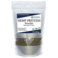 100% Pure Hemp Protein - Canadian farmed - All Natural - High Protein - High Fiber (1 Pound)