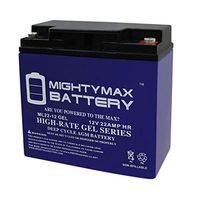 Mighty Max Battery 12V 22AH Gel Battery for Heartway P15 Puzzle Power Wheelchair Brand Product
