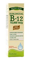 Nature's Truth Sublingual Vitamin B-12 10,000 Mcg, Fast Acting Liquid, Natural Berry Flavor, 2 Fluid Ounce (Pack of 3)
