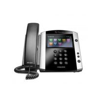 Polycom VVX 601 Corded Business Media Phone System - 16 Line PoE - 2200-48600-001 - AC Adapter (Included) - Replaces VVX 600 (Renewed)
