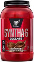 BSN SYNTHA-6 Isolate Protein Powder, Whey Protein Isolate, Milk Protein Isolate, Flavor: Chocolate Milkshake, 24 Servings
