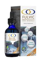 Water Extracted Fulvic Acid X350 - Concentrated Plant Based Ionic Trace Minerals - Liquid Minerals - 6 Month Supply - 2 oz