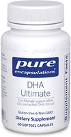 Pure Encapsulations - DHA Ultimate - Eco-Friendly Supercritical CO2 Extracted DHA Fish Oil Concentrate - 60 Softgel Capsules