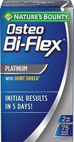 Nature's Bounty Osteo Bi-Flex Platinum 2600 mg 5-LOXIN® Advanced 75 caplets