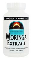 SOURCE NATURALS Moringa Extract Tablet, 240 Count