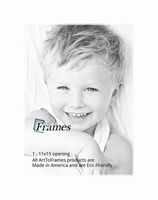 11x15 Smooth White / Super White Custom Mat for Picture Frame with 7x11 opening size (Mat Only, Frame NOT Included)