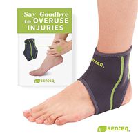 SENTEQ Ankle Brace - Breathable Neoprene Sleeve Provides Support, Compression and Pain Relief. Medical Grade and FDA Approved for Sprains, Strains, Arthritis and Torn Tendons. (XXXL)