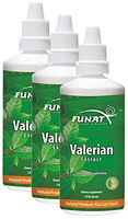 Funat Valerian Root Extract Drops Pure Sleep Aid for Adults 120ml 4Oz | Gotas de Valeriana para Relajarse y Dormir
