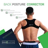 Posture Corrector for Men and Women Discreet Under Clothes Comfortable and Effective Clavicle Brace for Neck Shoulder Back Pain Relief Fully Adjustable Spinal Brace for Slouching FDA Approved