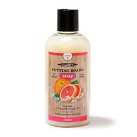 CLARK'S Cutting Board Soap (12oz) | castile Based! | Enriched with Pink Grapefruit Oil | Organic & 100% Natural | Sanitize Butcher Blocks & Bamboo Boards