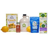 Maple Valley 10 Day Organic Master Cleanse Lemonade Detox/Kit with Peter Glickman Master Cleanse Coach Book