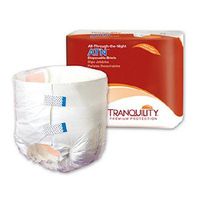 Principle 21583101 Incontinent Brief Atn Resealable Tabs Medium Disposable Maximum Absorbency 2185 Box Of 12