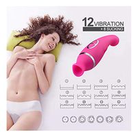 Realistic Di-llo with S-uction Cup for Women Men Beginners Lifelike Pên?ís Rechargeable Clìtòriàl Sùckìng Vibràtor for Women and Couple Gift