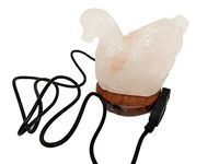 Jet Energized Himalayan Duck Rock Salt LAMP Healing Better Health Communication Industriousness Reputation Free Booklet Crystal Therapy Image is JUST A Reference