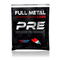 Full Metal Labs PRE Firecracker Popsicle Sample - Max Dosed Pre Workout Powder for Serious Results, Pump, Strength & Energy