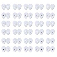 NueMedics Premium Quality Large Replacement Pads for TENS Units - 30 Pairs of Snap TENS Unit Electrodes (60 TENS Unit Pads)
