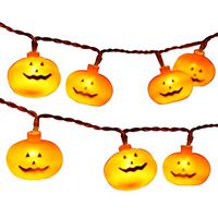 Halloween Decoration,Light Strings for Halloween, LED Pumpkin Battery Light Strings for Party Garden,2.5 Meter 20 LED