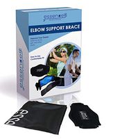 Tennis Elbow Brace for Tendonitis Treatment, Golfers Elbow Strap with Compression Pad, Arm Brace Pain Relief Support for Man and Woman + Drawstring Carrying Bag