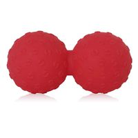 Heitaisi Silicone Spiked Massage Ball Embossed Fascia Ball Yoga Ball for The Hind Foot Neck Spine Shoulder Hand Muscle Relaxation