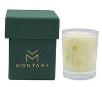 Montage Lifestyle Pine, Cinnamon & Bergamot Soy Wax Votive Candle- Down to Earth- Aromatherapy Candle for Calming with 100% Pure Essential Oils- 1.6OZ- 15Hrs- Handmade in Greece