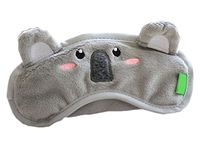Gent House Funny Koala Soft Velvet Eye Sleep Mask Sleeping Eye Blinder Shade Cover Brown