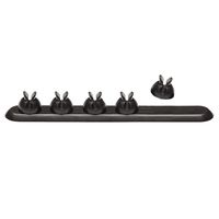 C-Slide Magnetic Cable Organizer - 5 Clip Cable Quacks Cord Clips - Desktop Cable Management, Home or Office Cord Organizer 5" L x 0.75" W x 0.55" Tall - Power & Mouse Cord Management
